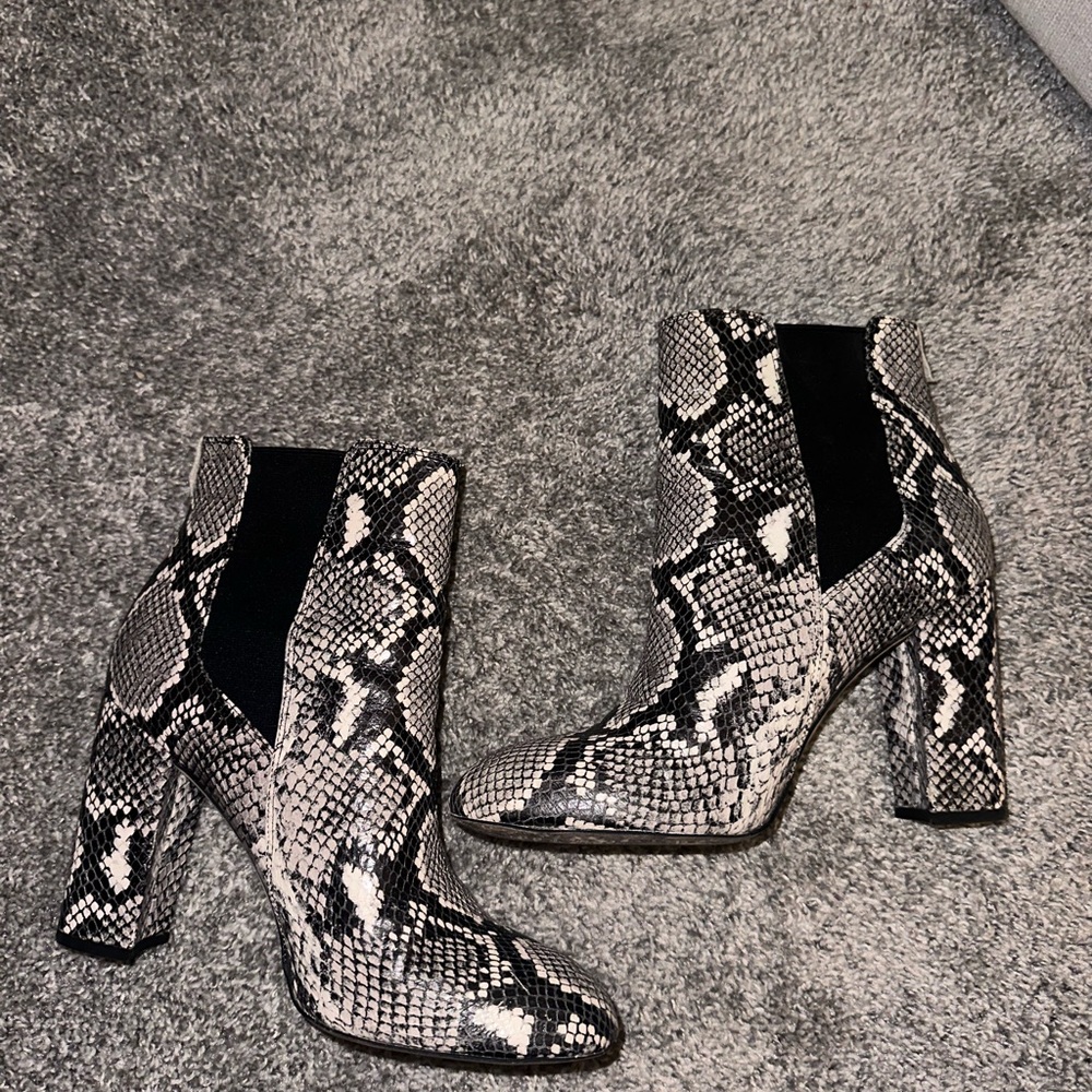 Sam Edelman Women's Snake Print Boot